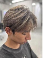 バース 梅田中崎町店(BIRTH)&nbsp;メンズハイライトバレイヤージュメッシュ