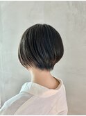 丸みショートボブ