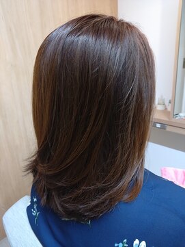 セ サンパ(c'est SYMPA) レッドブラウンカラー