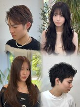 韓国風レイヤーカット～ニュアンスパーマまで。低ダメージにこだわった、少しエッジの効いたstyle。