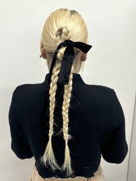 アルファバイオリカ(ALPHA by ORIKA) 韓国風まとめ髪