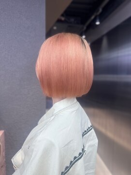 エン 栄店(enne) 大人ガーリー/ダークアッシュ/ミディアムレイヤーカット/栄