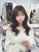キティー サカエ(kiti SAKAE) グレージュ/レイヤーカット/ハッシュカット/オリーブベージュ/栄