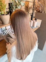 パルムヘアー(Palm hair) ミルクティーベージュレイヤー