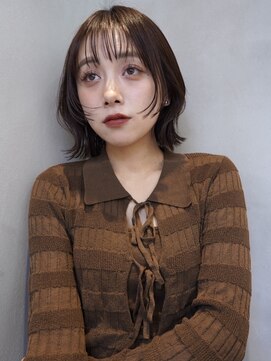 ニコ トウキョウ ヨコハマ(nico) ミニボブ/切りっぱなし/ボブ/縮毛矯正/タッセルボブ