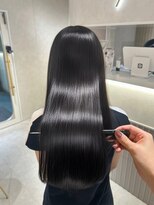 スラッシュアイボリー 姫路駅西店(SLASHivory) 髪質改善ストレート×艶ロング