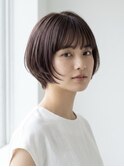 20代30代40代、イルミナカラー ラベンダーエアリーボブ