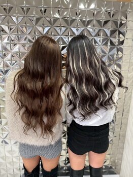 髪質改善＆カラー＆シールエクステ＆ハネエクステ　Love Stasy 表参道店の写真/【40本5,600円】自社生産だから叶うお手頃シールエクステ♪クーポンからの追加も1本140円とお手頃価格*