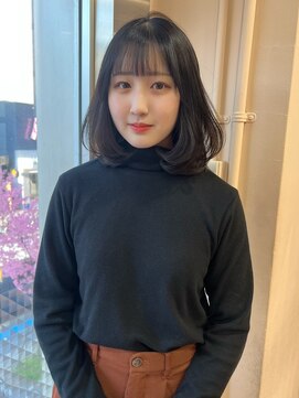 アクシス 栄店(`AXIS) イメチェン/ピンクベージュ/アンブレラカラー/前髪/栄矢場町