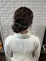 ザブックハンドサロン(The book hand salon)&nbsp;袴×サイドシニヨン