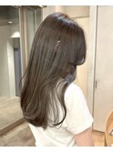 透明感/グレージュ/ベージュ/オリーブ/グレーベージュ/表参道