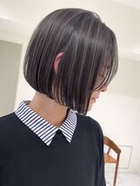ゴカン バイ ジル ブラン 名古屋(Gokan by JIL BLAN) ハイライトバレイヤージュダブルカラーショートカット30代40代