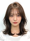 ショートウルフボブバレイヤージュアッシュグレーボーイッシュ