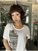 ショートボブパーマ