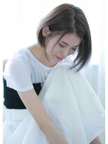 シュシュ(chouchou)&nbsp;大人かわいい小顔ショートボブ　ひし形.