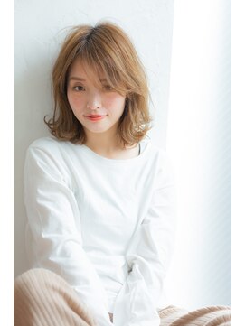 ラエティティア ロコ 刈谷店(Laetitia loco) 透け感肩ラインボブ