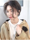 小顔×オリーブカラー×ハイライトカラー×イルミナ×新宿