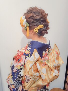 パズードコー(PSSD-CO.+5) ショートもこもこ振袖アップ