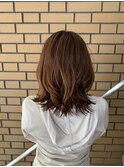 韓国風ミディアムヘア