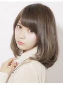 つやつや重めのセミミディアム