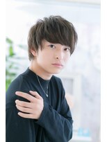 ミック ヘアアンドメイク アップ 駒込店(miq Hair&Make up)&nbsp;マットアッシュプチウルフ★サイドパートショートa1