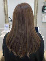 レヴィア(revia)&nbsp;ベージュカラー×脱白髪染め[水戸/髪質改善/ヘッドスパ]