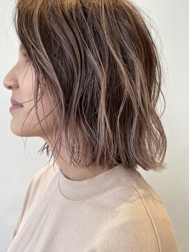 ニジュウサンド(23°) かきあげボブ