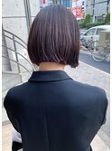 外国人風ミニボブ