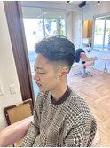 メンズ フェード バーバースタイル
