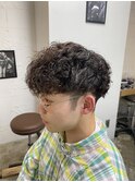 【RYUYA】ショートプードルパーマ