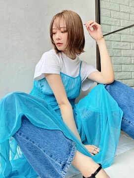 ドーチェ 茨木店(DOCHE) くびれボブ×シアーベージュ