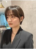 丸みショートヘア