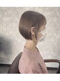 丸みショートボブ