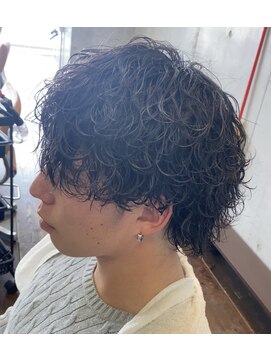 スピンオフシフト(SPIN-OFF SHIFT) 波巻マッシュパーマ