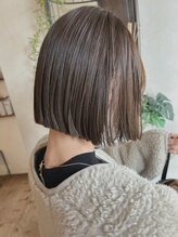 イデー ヘアサロン(idee Hair Salon) パツンと切りっぱなしBob