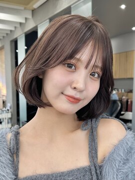 ロンドブルーム 天神大名店(Lond Bloom) 10代20代30代韓国ボブ髪質改善切りっぱなしボブ似合わせカット