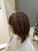 ヘアー ボニータ(hair bonita)&nbsp;マッシュレイヤーにハイライト