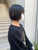 カフ(CAF)&nbsp;CAF松本/ボブ/ダークトーンカラー/大阪/心斎橋