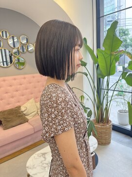 サンド 大阪梅田(sand) @haru__sand ショート/ボブ/韓国風/似合わせ[大阪梅田]