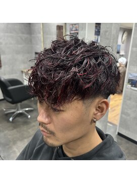 ミオ(Mio) スペインカール　レッドメッシュ