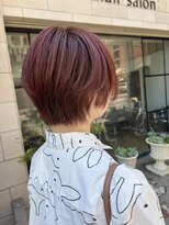 シアン 八王子店(SHIAN)&nbsp;【SHIANみら】ショート×ワインレッド