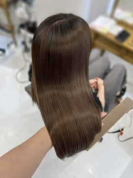 ハピネス 梅田茶屋町店(HAPPINESS) 韓国くびれロング レイヤーオルチャン小顔前髪 艶髪 髪質改善