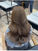 ワンカラーで作るオリーブアッシュ