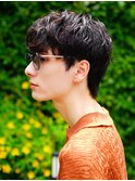 初めてのパーマでも◎ラフな質感が人気のシャドウパーマ