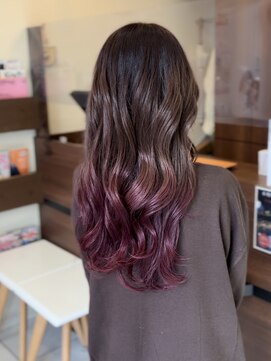 アフロディーテ(Aphrodite) グラデーションワインレッド