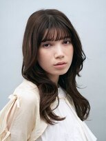 ガリカ(Gallica kinshicho)&nbsp;乾かすだけでキマるセミロング×透明感ブラウンカラー