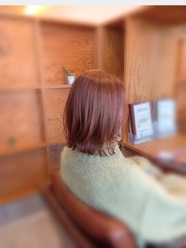 アドラーブル 長岡新保店(adorable) 20代30代40代★大人可愛いナチュラルくびれボブレイヤー