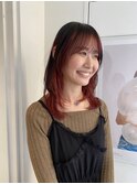 暖色系ミディアムレイヤー