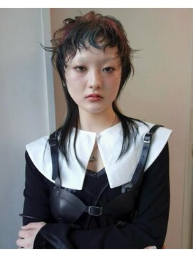 レコ 渋谷(LECO) ハイトーンレイヤーカットファイスレイヤーデザインカラー