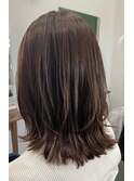 春スタイル◎ くびれミディアムヘア